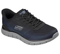 Skechers Tenis Track REVNO para Hombre, Azul Marino/Negro, Talla 13