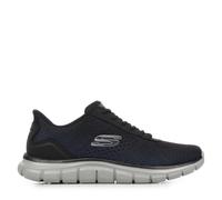 Skechers Tenis Track REVNO para Hombre, Azul Marino/Negro, Talla 9.5 de Reino Unido