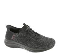 Skechers Tenis Ultra Flex 3.0 New Arc Slip-in para hombre, Negro/Negro, 41 EU