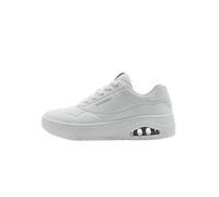 Skechers Uno Court, Zapatillas Hombre, White, 45 EU