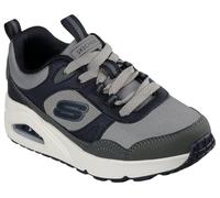 Skechers Tenis Uno Retro-Groove para niño, Brown, 2 UK Child