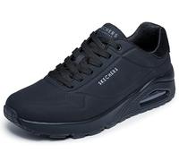 Skechers Tenis Uno-Suited on Air para hombre, Negro, 43 EU