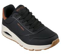 Skechers Tenis Uno-Suited on Air para hombre, Negro/Negro, 13 Wide