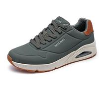 Skechers Tenis Uno Suited on Air para Hombre, Olive, 41.5 EU