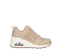 Skechers Tenis Uno Wedge para Mujer, Natural, 38.5 EU