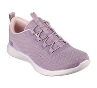 Skechers Tenis Vapor Foam para Mujer, Malla Lavanda con Ribete Rosa, 35 EU