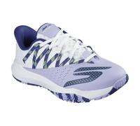 Skechers Tenis Viper Court Rally Pickleball para Mujer, Blanco/Morado, 39.5 EU
