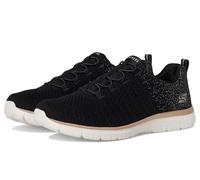 Skechers Tenis Virtue Lucent para Mujer, Negro/Oro Rosa = bkrg, 41 EU
