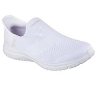 Skechers Virtue Sleek, Zapatillas Mujer, White, 36 EU