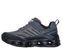 Skechers Tenis Vortex 2.0 para niño, Negro/Carbón, 1.5 Little Kid