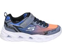 Skechers Tenis Vortex 3.0 para niño, Negro Azul/Naranja, 10.5 Little Kid