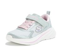 Skechers Tenis Wave 92 para niña, Gris claro, 12.5 Little Kid