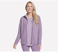 Skechers The GO WALK Shine chaqueta en Blanco/Azul, talla Pequeña