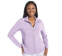 Skechers The Gowalk Shine - Chaqueta para mujer, color morado, talla M, Morado (, M