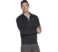 Skechers The Hoodless Hoodie Go Walk Everywhere Full Zip Mock Neck Jacket Chaquetas Hombre (Pack de 1)