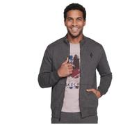 Skechers The Hoodless Hoodie Go Walk Everywhere Full Zip Mock Neck Jacket Chaquetas Hombre (Pack de 1)