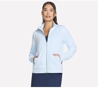 Skechers The Hoodless sudadera GO WALK Everywhere chaqueta en Azul/Plata, talla XS