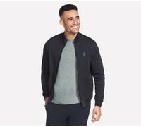 Skechers The Hoodless sudadera GO WALK Everywhere chaqueta en Negro, talla 3XL