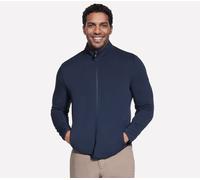 Skechers The Hoodless sudadera Ottoman chaqueta en Azul/Rojo, talla Media