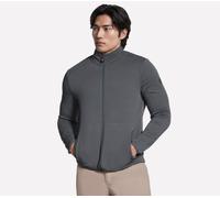 Skechers The Hoodless sudadera Ottoman chaqueta en Verde/Negro, talla 3XL