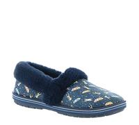 Skechers Too Cozy-Noche de Cine, Pantuflas Mujer, Azul Marino Multi, 38 EU