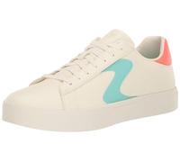 Skechers Top, Eden LX Grado Superior Mujer, Natural Duraleather/Multi Trim, 38.5 EU