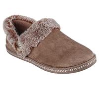 Skechers Tostada Fresca y acogedora fogata, Pantuflas Mujer, marrón, 38 EU