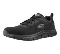 Skechers Track Broader, Zapatillas de Deporte Hombre, Black Mesh Pu, 41 EU