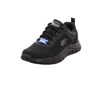 Skechers Track Broader, Zapatillas de Deporte Hombre, Black Mesh Pu, 42 EU