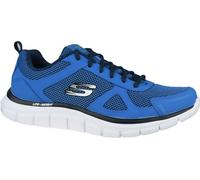 Skechers Track Bucolo, Oxford Hombre, Azul Lima, 46 EU