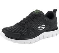 Skechers Track Bucolo, Zapatillas de Running Hombre, Black White, 44 EU