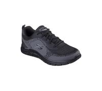 Skechers Track Glendor Zapatillas deportivas para hombre, de punto funcional, ligeras en negro., Bbk Black, 48.5 EU