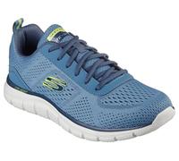 Skechers Track Leshur, Zapatillas Hombre, Malla sintética de Pizarra, 41.5 EU