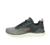 Skechers Track Ripkent, Zapatillas Hombre, Malla Sintética de Color Verde Oliva, 39.5 EU