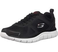 Skechers Track Scloric, Zapatillas Hombre, Negro Rojo, 39.5 EU