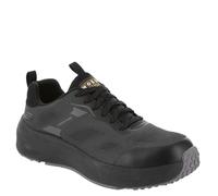 Skechers Tranporter Lite Carbon Nano Toe para hombre, Negro, 12 Wide
