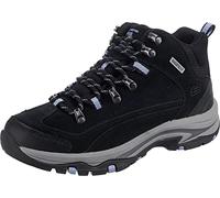Skechers Trego Alpine Trail, Walking Shoe Mujer, Black Lavender, 40 EU