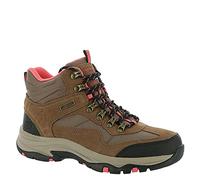 Mujer Skechers Impermeable Botas con Cordones - Base Campamento 167008