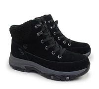 Skechers Trego Snow Breeze - Zapatillas para Mujer, Color Negro, Talla 4