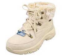 Skechers Trego Snow Worries - Botines para Mujer, Piel sintética Duraleather de Ante Natural, 37 EU