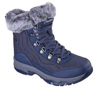 Skechers Trego Stormie, Botas Cortas al Tobillo Mujer, Navy Nylon/Duraleather, 37 EU
