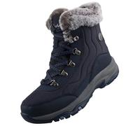 Skechers Trego Stormie, Botas Cortas al Tobillo Mujer, Navy Nylon/Duraleather, 37 EU
