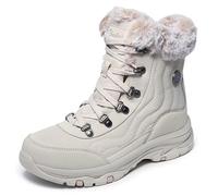 Skechers Trego-Stormie - Botines para mujer, Natural, 40 EU