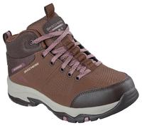 Skechers Trego Trail Destination, Zapatos para Senderismo Mujer, Brown Synthetic/Textile/Multi Trim, 38 EU