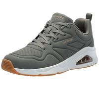 Skechers Tres-Air Uno Ah - MazingSneaker para Mujer, Textil Durasuede Oliva, 37 EU