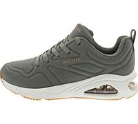 Skechers Tres-Air Uno Ah - MazingSneaker para Mujer, Textil Durasuede Oliva, 38 EU