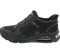 Skechers Tres-Air Uno Easy Steppers - Tenis para Mujer, Malla Negra termofusible, 40 EU