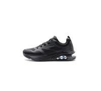 Skechers Tres-Air Uno Modern Aff-Air, Zapatos Deportivos Hombre, Black Hot Melt / Mesh / Blue Trim, 45.5 EU