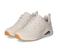 Skechers Tres-Air Uno, Zapatillas Mujer, White, 38.5 EU