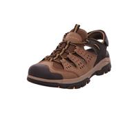 Skechers Tresmen Menard, Sandalias Hombre, Marrón Negro Synthetic Mesh, 40 EU